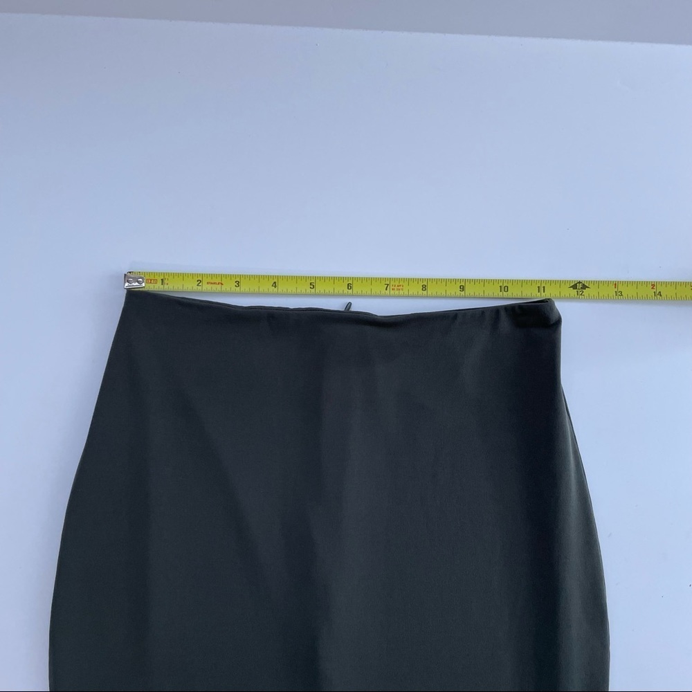 NOOKIE DOLCE VITA PENCIL SKIRT 2 OLIVE MEDIUM - Picture 5 of 8